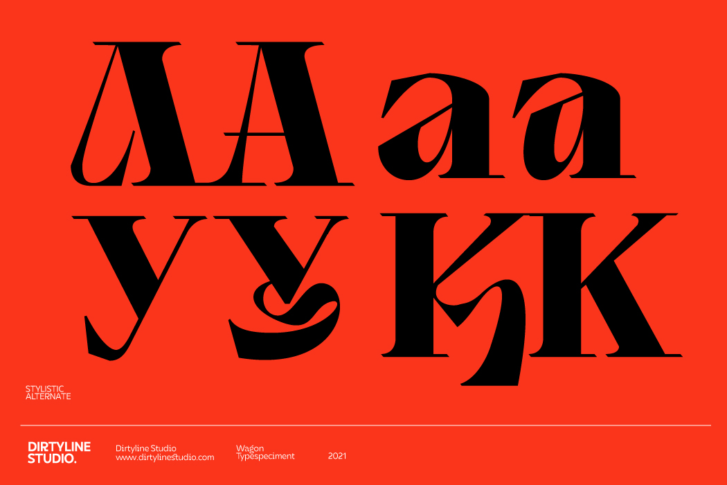 Wagon Display Serif